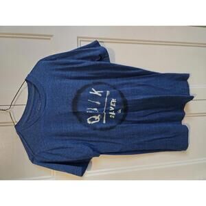Quiksilver Blue Graphic Men's T-Shirt L